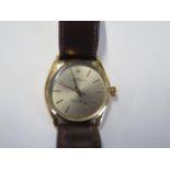 A gents 14ct yellow gold Rolex Oyster perpetual 1969 wristwatch with 34mm case - model 1002, case