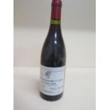 A 1990 bottle of Domaine Reue Engel Vosne-Romanee 1er Cru les Brulees red wine no 03436 - level/seal