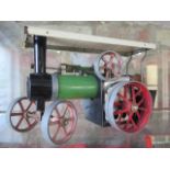 A Mamod traction steam engine - no box