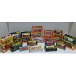 A collection of 21 Solido boxed emergency vehicles and three other Solido vehicles - all boxed and