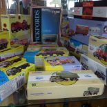 A collection of 17 boxed Corgi lorries/trucks including Chipperfields Circus, Heavy Haulage - all