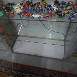 A collection of 36 Dinky, Corgi and other diecast cars mainly racing cars with 50 spare tyres -