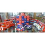 A collection of boxed promotional Corgi vehicles - 5 lorries and 24 cars - all good