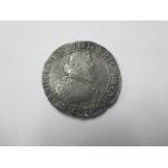 A Genuine1634 Spanish Netherland Philip 1V Silver Ducaton Coin, approx. 43mm Diameter