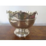 A silver bowl Chester 1910/11 S.B & S Ltd - Height 16cm - approx weight 12.4 troy oz - some