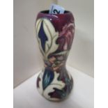 A Moorcroft 2000 vase - Height 16cm - good condition, no crazing