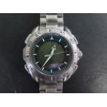 An Omega Speedmaster X-33 Generation 1 Titanium quartz multi function digital bracelet wristwatch