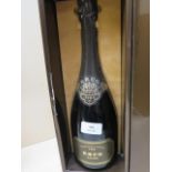 A bottle of Krug Brut Vintage Champagne 1985 - boxed