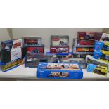 A collection of 20 boxed Corgi lorries and trucks