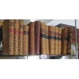 Two volumes of Gibbons Rome New Edition 1807, three volumes of MacAulay's Essays 1843, six volumes