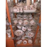 A collection of 47 pieces of Royal Worcester Evesham Pottery - all in good condition apart from