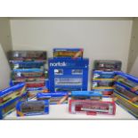 A collection of 20 boxed Corgi super haulers and Corgi lorries