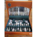 A Butler Kitemark Collection 12 place canteen of cutlery in very good condition