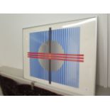 An Adonai Yanai Circle of Energy screen print 79/100 - frame size 57cm x 77cm - from Christies