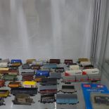 A collection of N-Gauge rolling stock, vehicles etc - all unboxed