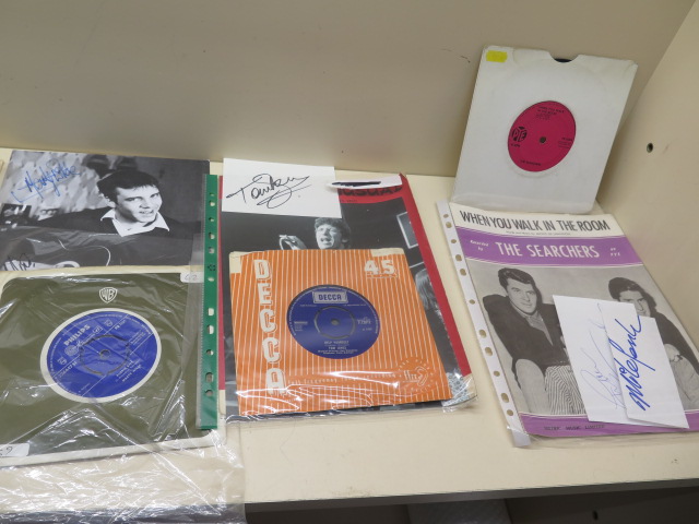 Five pop music signatures and four records including Tom Jones - Image 2 of 3