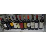 12 bottles of red wine, Chateau du Bourg 2013 Grande Reserve De Gassac 2012 and others