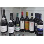 10 bottles of red wine Monterasco Toscanna 2016 x 3, La Croix des Grives 2016 x 2 and a 1.5 litre