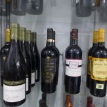 Twelve bottles of red wine Crozes-Hermitage 2015 x 4, Galodoro Reserve 2017 x 2, Selvarossa Dei