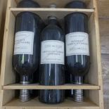 Six bottles of Chateau la Clariere Cotes de Castillon 2002 red wine