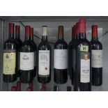 Eleven bottles of red wine - Montepulciano d'Abruzzo 2004 x 2, Chateau de Pillardot Bordeaux