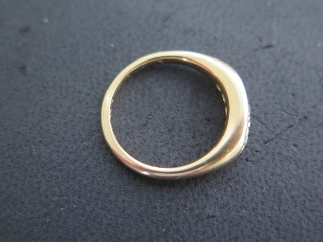 An 18ct yellow gold 5 stone diamond ring, size L, approx 4.7 grams, good condition - Image 3 of 4