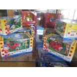 Four boxed Corgi Muppet Show vehicles and 6 boxed Noddy vehicles