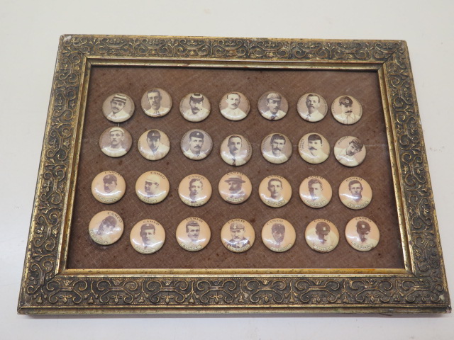 A set of 14 British American Tobacco Company 1897 Cameo Famous Cricketers badges issued in Australia - Image 2 of 14