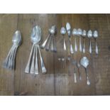 A collection of assorted silver flatware - total approx weight 16.5 troy oz