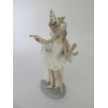 A Lladro group Parejita Carnaval no 4882 - Carnival Couple - in good condition with box