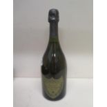 A bottle of vintage 1971 Moet et Chandon Cuvee Dom Perignon Champagne - level and seal good