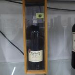 A 75cl bottle of 2001 Graham's Crusted Port