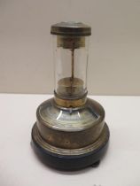 A French Meteo-Tour desk barometer, Thermometer, Hygrometer and compass - Height 18cm - glass