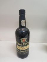 A 75cl bottle of Royal Oporto vintage 1983 Port - seal good