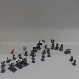 A collection of 253 Lord of the Rings/Fantasy/Wargaming metal/plastic figures - 92 Far Harad, 64