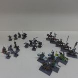 A collection of 217 Lord of the Rings/Fantasy/Wargaming metal/plastic figures - Mordor large