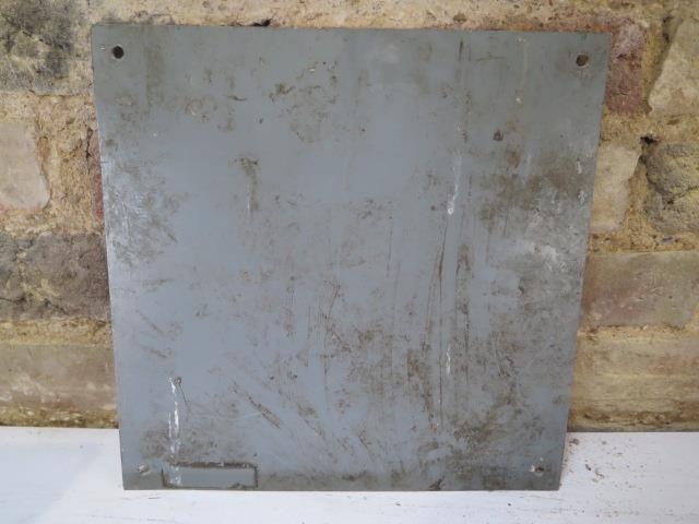 Warning Limited Clearance alloy railway sign - generally good condition - 30cm x 30cm - Image 2 of 2