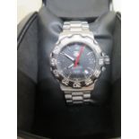 A Tag Heuer Formula 1 quartz gents bracelet wristwatch with black dial - model WAC 1110 serial