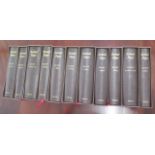 Eleven volumes of Samuel Pepys Diary by The Folio Society - online price £932 - in good condition