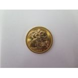An Elizabeth II gold full sovereign dated 1967