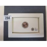 A boxed Royal Mint half sovereign