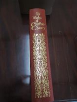 The Works of Geoffrey Chaucer by The Folio Society - in good condition