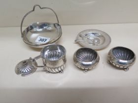 Assorted silver items - total weight approx 7 troy oz