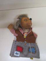 A Steiff hand puppet