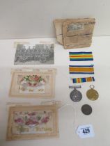 A First World War medal pair - War Medal and Victory medal, Royal Engineers Sapper J.W. Read