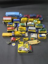 Sixteen boxed Matchbox Toys together with other Matchbox, Dinky, Dudgie - please see photo for list