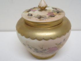 A Royal Worcester '51' jar and cover - good overall condition with no signs of damage or repair -