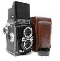 A MPP Microcord camera - Ross Xpress F3.5/75 - C:1952/59. Shutter OK