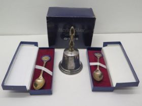 A silver bell to commemorate the marriage of HRH Prince Charles & Lady Diana Spencer, Birmingham