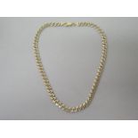 A 9ct rose gold (hallmarked) chain - approx 42cm - weight approx 38.5 grams